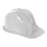 Capacete Proteção Branco Com Carneira Plastcor