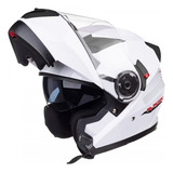 Capacete Robocop Texx Gladiator Articulado C Óculos Interno