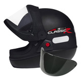 Capacete San Marino Classic Taurus Com Viseira Extra Fume