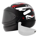 Capacete San Marino Taurus Automático Mais Viseira Fume