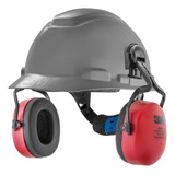Capacete Segurança 3m H700 Kit 2x1 Abafador Ruídos Muffler
