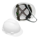 Capacete Segurança Msa V gard Com Carneira Jugular Push Key