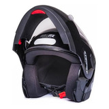 Capacete Taurus Zarref Classic Robocop Preto Brilhante