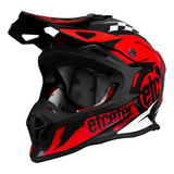 Capacete Trilha Etceter Cross Fast Piloto Motocross Fechado