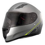 Capacete X11 Trust Solides Fosco Prata 58 M