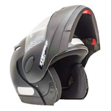 Capacete Zarref Preto V4 Articulado robocop