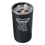 Capacitor 130 156uf 330vac Eletrolítico P Partida De Motor