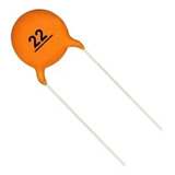 Capacitor 22pf Cerâmico Kit 10 Peças Eletronica Arduino