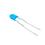 Capacitor Cerâmico 220pf 1kv 5mm Kit C 20 Peças
