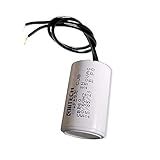 Capacitor Com 2 Fios Metalizados Para Motor 25UF 250 VAC MVM