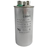 Capacitor De Ar Condicionado 45uf 8uf 440V 55x105mm Fast On 