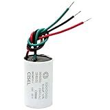 Capacitor De Partida 6uf 4uf 250v 30x48mm 3fios 