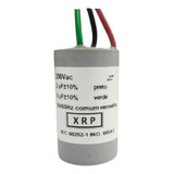 Capacitor De Partida Xarp 2uf 5uf 250v 27x47mm 3 Fios 