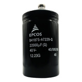 Capacitor Eletrolitico 22 000uf 40v Giga Epcos Promoção