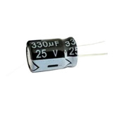 Capacitor Eletrolitico 330uf 25v 105