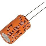 Capacitor Eletrolitico Bipolar 100UF X 100V CAPC0003 Laranja STORM