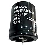 Capacitor Eletrolítico Snap In 2200uf 200v 35x45mm