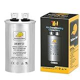 Capacitor Para Ar Condicionado 35 Uf MFD 370 Ou 440 Volts VAC Capacitor Redondo Multiuso