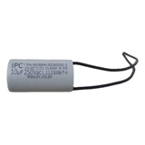 Capacitor Para Ventilador 2 Fios 10uf 250vac 50 60hz Ipc