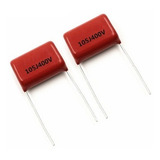 Capacitor Poliéster Metalizado 1uf 1m 400v lote 50 Peças 