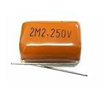 Capacitor Poliester P-Super Tweeter 2-2uf 250v -10 Peças-