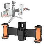 CAPART Suporte De Telefone Dobrável Para DJI OSMO Pocket 3 Adaptador De Expansão Com 2 Frias E 2 Suportes De Telefone Compatível Com Tripé Selfie Stick Microfone Luz De Preenchimento