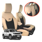 Capas Bancos Automotivos Couro Sob Medida P Jeep Renegade