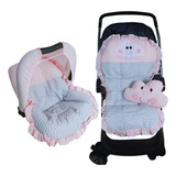 Capas Bb Conforto Carrinho Capota Solar Protetor De Cinto