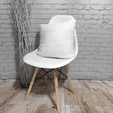 Capas De Almofadas De Pelucia Pelo Curto Luxo 40x40 Branco