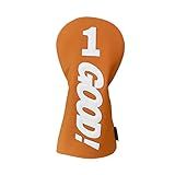 Capas De Cabeça De Taco De Golfe De Madeira De Golfe Protetor Anti à Prova D água Capas De Cabeça De Golfe De Madeira De Golfe Para Esportes Laranja 1