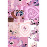 Capas De Cadernos Personalizado Stitch Volta Aulas