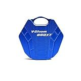 Capas De Chave Para Suzuki V STROM 650 Xt Vstrom 650 Dl650 Vstrom650xt 2004 2022 Motocicleta Cnc Chave Caso Escudo Capa Protetora Color 10 Size One Size 