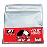 Capas De Disco Premium Para Suas Capas De Disco De 30 5 Cm 100 Mangas Externas Transparentes Sem Névoa Com Aba Resselável Para Proteção Completa Das Capas Do Seu álbum