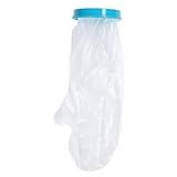 Capas Fundidas Para Braço à Prova D água Para Chuveiro Capa Protetora Longa E Completa Para Adultos Vedação Estanque Para Manter As Feridas Secas Para Braço Mãos Pulsos 