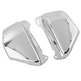 Capas Laterais De Bateria Carenagem Lateral Da Motocicleta à Prova De Desgaste Elegante Esquerda Direita Para Modificação Substituição Para Magna VF750 VF750C Cromado 