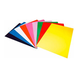 Capas P Encadernação Colorida Tamanho A4 0 28 De Pvc Cor Azul