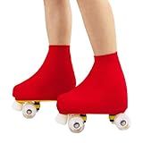 Capas Para Botas De Patinação Capas De Botas De Skate Capas De Botas Para Patinação Artística Patinação No Gelo Patins Vermelho G