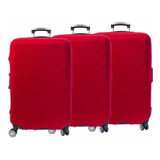 Capas Para Mala De Viagem Kit Com 3 Malha Neoprene