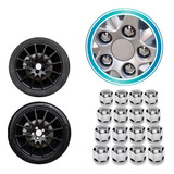 Capas Tampas Parafuso 20 pç Para Roda Vw Amarok 19mm Cromada