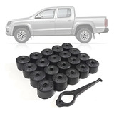 Capas Tampas Parafuso 20 pç Para Roda Vw Amarok 19mm