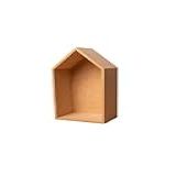 Capela Oratório KIT Com 3 UN Casa Madeira Mdf 6mm Artesanato Luxo 21x 8cmx 14cm