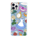 Capinha Alice Vestido Gato Coisas Capa De Celular