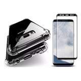 Capinha Capa Anti Impacto Para Galaxy S8 Plus Pelicula Cor Transparente