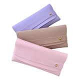 Capinha Capa Case 3 Estojos Porta Óculos Proteção Anti Queda