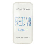 Capinha Capa Frente Verso 360 Case Para Redmi Note 8 6 3