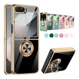 Capinha Capa Para Z Flip 6 Premiun Com Anel Magnético Case