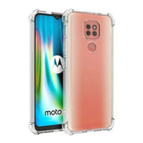 Capinha Case Para Motorola Moto E7 Plus   2 Películas Vidro