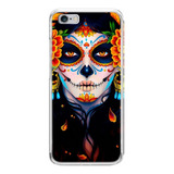 Capinha De Celular Compatível Caveira Catrina