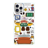 Capinha Friends Central Perk Fundo Branco Coisas Da Série