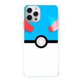Capinha Great Ball Ótima Bola Pokebola Azul Capa Celular